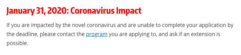 university of washington - coronavirus - update